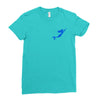 mermaid mom pocket Ladies Fitted T-Shirt