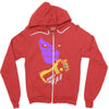 the mad titan Zipper Hoodie