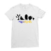 Beauty and The Beast Squadgoals Ladies Fitted T-Shirt