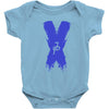 jake paul x blue Baby Onesie