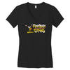 breakdance like nobody's tipping Women's V-Neck T-Shirt