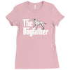 the dogfather dalmatian white Ladies Fitted T-Shirt