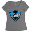 stay gamer Women's Triblend Scoop T-shirt