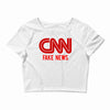 CNN Fake News Crop Top