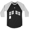 blue boxes 3/4 Sleeve Shirt
