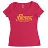 polymer records, ideal gift or birthday present funny Women's Triblend Scoop T-shirt