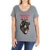christmas in my heart Ladies Curvy T-Shirt
