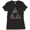 zelda item triforce Ladies Fitted T-Shirt