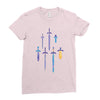 master swords Ladies Fitted T-Shirt