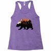 Bear Adventure With Rose Racerback Tank