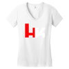 hk Women's V-Neck T-Shirt