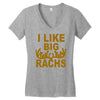 i like big racks Women's V-Neck T-Shirt