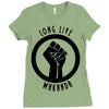 long live wakanda Ladies Fitted T-Shirt