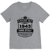 Made In 1943 And Still Awesome V-Neck Tee