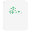 thc pot leaf molecule Mousepad
