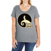 happy scottie halloween! Ladies Curvy T-Shirt