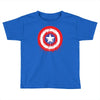 captain america dying bleeding logo Toddler T-shirt