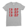 Camp Hitchhiking Ladies Fitted T-Shirt