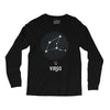 Virgo Zodiac Sign Minimal Design Long Sleeve Shirts