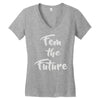 fem the future Women's V-Neck T-Shirt