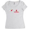 LIVE AS YOU WANT Women's Triblend Scoop T-shirt