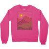mountain line Crewneck Sweatshirt