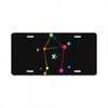 libra rainbow sign License Plate