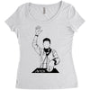 avicii Women's Triblend Scoop T-shirt