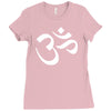 hare krishna aum Ladies Fitted T-Shirt