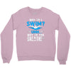 why do i swim why do you breath Crewneck Sweatshirt