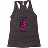 i run like a girl try to keep up Racerback Tank