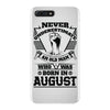 Never Underestimate Old Man Who Was Born August iPhone 7 Plus Case
