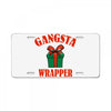 gangsta wrapper License Plate