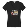gold rush Women's V-Neck T-Shirt