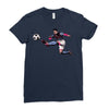 lionel messi 3 Ladies Fitted T-Shirt