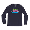 peace, love, massage Long Sleeve Shirts