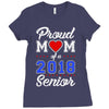 proud mom of a 2018 senior Ladies Fitted T-Shirt