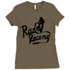 rad racing Ladies Fitted T-Shirt