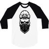 skate skull 3/4 Sleeve Shirt