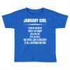 Super January Girl Toddler T-shirt