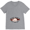July Peeking Out Asian Baby Boy V-Neck Tee