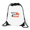 hogus pogus witches Drawstring Bags