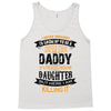 Super Cool Daddy Of A Freaking Awesome Daughter Tank Top