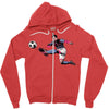 lionel messi 3 Zipper Hoodie