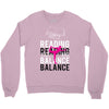Reading Yoga Wine Balance Crewneck Sweatshirt