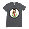ozil anime Ladies Fitted T-Shirt