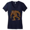 bigfoot Women's V-Neck T-Shirt
