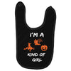 i'm a halloween kind of girl Baby Bibs