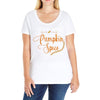my favorite season is pumpkin spice Ladies Curvy T-Shirt