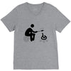 cook marshmallow V-Neck Tee